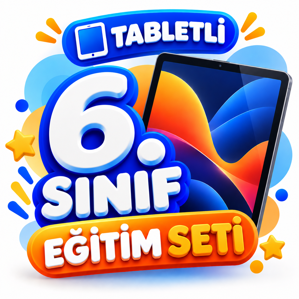 6. SINIF EĞİTİM MATERYALLERİ DESTEK PAKETİ TABLETLİ